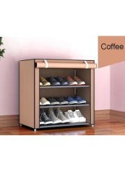 Generic-Non-woven Storage Shoe Rack Hallway Cabinet Organizer Holder 3/4/5/6/8 Layers Dustproof Assemble Shoes Shelf DIY Home Furniture