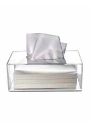 East Lady Acrylic Tissue Holder Box Clear 22x12x9cm