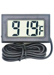 RDN 50 110&deg;c Digital LCD Thermometer New Refrigerator Fridge Freezer Humidity Meters Gauge Indoor Temperature