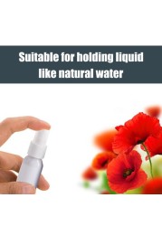 Decdeal - Portable Repackaging Small Bottle Detachable Transparent Bottle Cap Lastics Spray Bottle