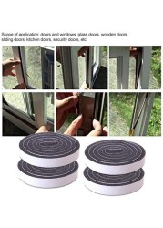 Thick Foam Tape, Seal Insulation Tape Adhesive and Window Insulation Weather Stripping for Doors, Waterproof, Dustproof, Soundproof 1.96 Inch Wide x 0.23 Inch Thick x 39.3 Inch Long 4pcs