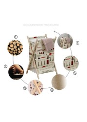 Lingwei - Dirty Clothes Storage Basket Household Simple Folding Fabric Dirty Clothes Basket Bathroom Laundry Debris Basket