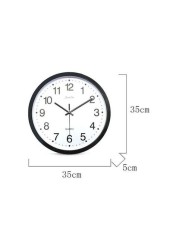 Generic Design Simple Fashion Wall Mounted Digital Wall Clock White/Black