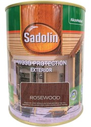 Sadolin Classic Water Repellent &amp; Wood Protection Wood Stain - Rosewood 1 Litre