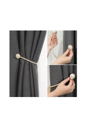 Deals For Less - Magnetic Tieback , Curtain Holder , Cream  Color