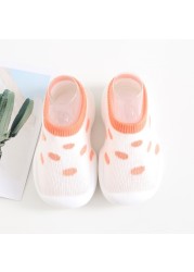 Unisex Baby Leopard Shoes Children Slippers Animal Cartoon Baby Boy First Walkers Kids Soft Rubber Floor Socks Shoes