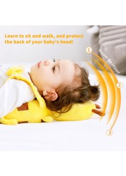 Baby Infant Head Protector Safety Pad Back Cushion Prevent Wounded Cartoon Security Pillows Breathable Anti-drop Pillow 1-3T