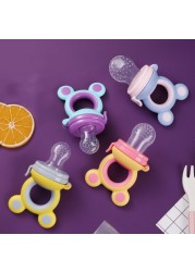 Baby Feeding Pacifiers Feeder Cartoon Kids Fruit Food Feeder Nipples Safe Feeding Nipple Supplies Nipple