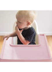 Children High Chair Placemat All-inclusive Silicone Table Mat Baby Feeding Accessories Leakproof Easy Clean BPA Free