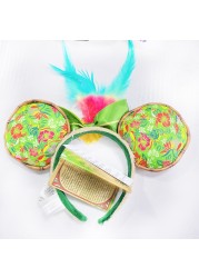 2022 MMMA Ears Headband Encanto Disney Cartoon Hairband For Kids and Adults Enchanted Tiki Room Headset