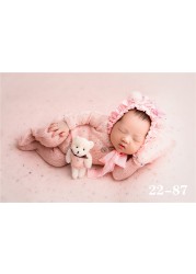 Newborn Photography Accessories, 0-1 Month, Boy and Girl Hat, Bodysuit, Photo Studio Outfits