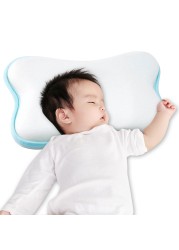 Baby Memory Cotton Pillow Infant Head Shaping Pillow Prevent Flat Head Syndrome 3D Newborn Baby Breathable Pillow Gifts