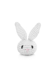 2020 New Handmade Crochet Cotton Rabbit DIY Baby Pacifier Chain Infant Accessories Teether 95AE