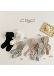 2022 Spring Autumn Kids Cotton Pantyhose Girls Pantyhose Cute Winter Clothes for Little Girls