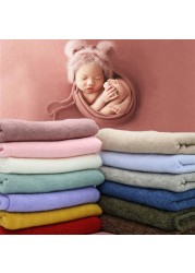 Newborn Photography Prop Posing Fabric For Baby Photo Shooting Frame Background Fotografia Photo Beanbag Blanket Accessories