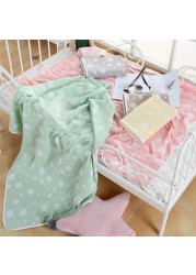 Baby Blanket Muslin Blankets Stroller Bedding Organic Cotton Soft Newborn Baby Bath Towel Swaddle Photography Props Baby Wrap