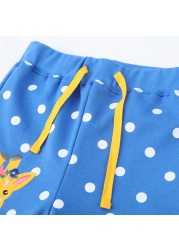 Giraffe Autumn Children Kids Boys Casual Pants Spring Cartoon Baby Toddler Kid Full Length Cotton Trousers