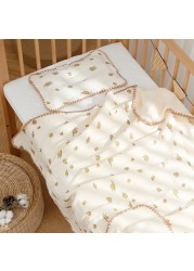 4 Layers Baby Born Blankets Muslin Cotton New Born Swaddle Wrap Baby Stroller Blankets Bedding Baby Accessories Bath Towel