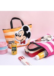 Disney Mickey Portable Lunch Bag Lunch Bag Large Capacity Lunch Storage Bag Insulation Bag