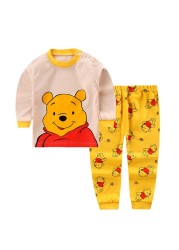 2021 New Winter Baby Clothes Suit Cotton Newborn Baby Boy Girl Clothes 2pcs Toddler Pajamas Unisex Children Clothing Suit 0-2Y