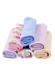 8pcs Multifunctional Cotton Blend Baby Durable Lightweight Portable Square Soft Home Thin Bath Towel