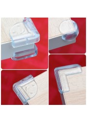 4pcs Baby Baby Safety Silicone Protector Table Corner Edge Protection Cover Children Anti Collision Angle Edge Guard