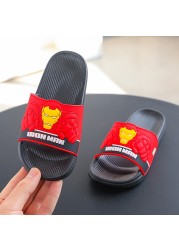 Disney children's slippers cartoon non-slip home bath boys indoor and outdoor wear summer beach shoes