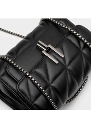 Luxury Designer Bags Women Leather Chain Crossbody Bags for Women Handbags Shoulder Bags Messenger Female Za Clutch