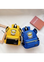 Disney 2022 New School Bags For Kids Boys Girls The Lion King Kindergarten Cartoon Backpacks Fashion Child