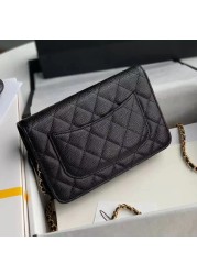 High quality handbags luxury purse on chain women designer purse small square crossbody bag brand shoulder bags flap