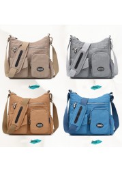 Luxury Handbag Women's Crossbody Bags Ladies Shoulder Bag Messenger Bag Nylon Waterproof Lady Purse Sac A Main