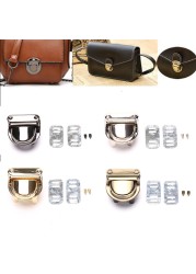 1PC Durable Metal Lock Padlock DIY Handbag Bag Purse Luggage Bag Accessories натомой Hacer Bolsos DIY Handbag Accessories