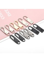 5 pcs universal zipper puller clothes zip fastener removable zipper slider Чемоданов М Аксесуары Для Сумок Фурнитура Для Сумки