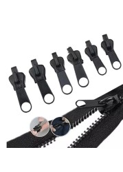 6pcs Universal Instant Zipper Repair Kit Zip Replacement Zipper Repair Kit