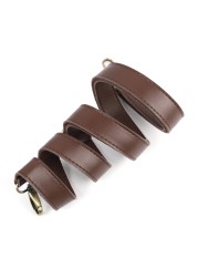 1PC Adjustable Purse Leather PU Strap Handbag Shoulder Strap Replacement With Metal Swivel Hooks Lady Bag Accessories