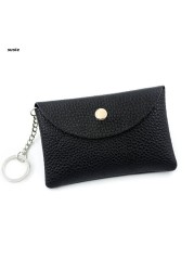 X7YA Women Girl PU Leather Purse Casual Wallet Coin Money Credit Card Key Holder Cash Bag