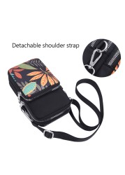 Women Girls Crossbody Phone Bags Wallet Mobile Phone Purse Small Shoulder Bag Wristlet Travel Bags Passport Neck Pouch Bag