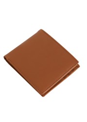 100% Genuine Leather Wallet Men Brand New Purses For Men With Coin Pocket Small Thin Male Car Holder Wallet 2022 New