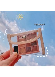 2021 New PVC Coin Purse Women Transparent Kawaii Wallet Keychain Card Holder Storage Bag Girls Clear Small Lipstick Bag Pouch