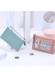 Women's Crocodile Pattern Wallet Small Coin Purse Multiple Card Slot Card Holder Organizer Ladies Casual Clutch Phone Bag