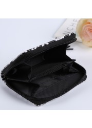 2022 The new Korean version of the snake pattern tassel basic wallet solid color small wallet women's PU wallet