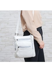 Women Bag Purses Flap Coin Purse Multilayer Casual Shoulder Bag PU Leather Bag Women Luxury Shoulder Women Crossbody Bag Bags