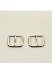 20pcs 25mm Metal Pin Bag Buckle Belt Adjustment Clasp DIY Luggage Strap 1 Inch Pin Hook Shoes Strap Buckles Accessory