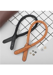 2pcs Belt Bag Detachable PU Leather Replacement Handles Straps Handbags Lady Shoulder Bag Strap DIY Bags Making Supplies