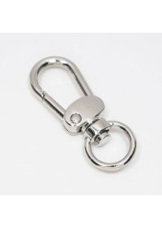 Metal Swivel Eye Snap Hook Trigger Lobster Clasps Clip for Leather Craft Bag Strap Belt Webbing Keychain DIY Luggage Accessories