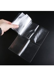 Transparent PVC Document Cover Russian Driver's License Case ID Card Protection Men Women Card Storage