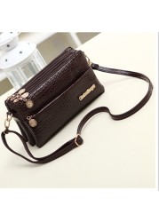 New Fashion Crocodile Crossbody Shoulder Bag Women Messenger Bags For Women New Handbag Small Bag SH15