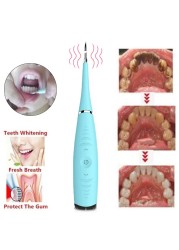 USB Charging Vibration Sonic Dental Scaler Teeth Calculus Teeth Stain Remover Tartar Cleaning Tool Teeth Whitening Dropshipping