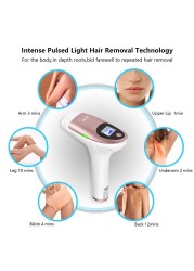 MLAY permanent laser hair removal machine free shipping home use pubic hair epilator for women and men