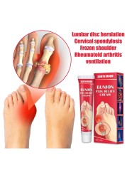 20g Arch Bunion Relief Cream Joint Toe Pain Relief Stiffness Treatment Knee Lower Back Arthritis Cream